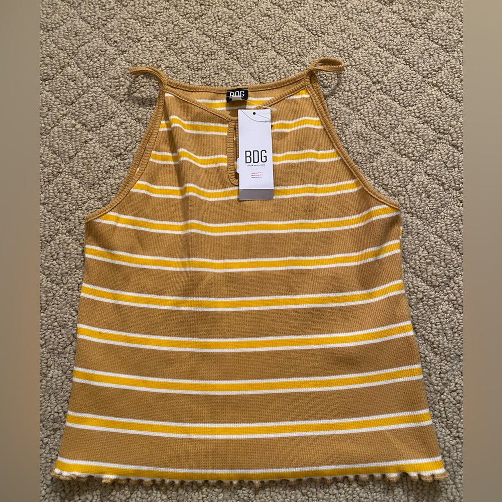 NWT BDG striped tank top